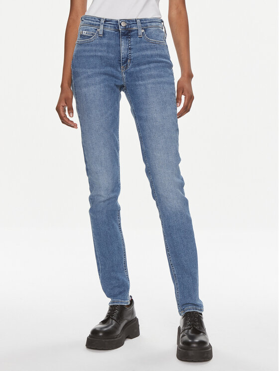 Calvin Klein Jeans Džinsai · Mėlyna · Skinny Fit