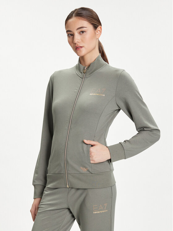 EA7 Emporio Armani Džemperis · Žalia · Regular Fit