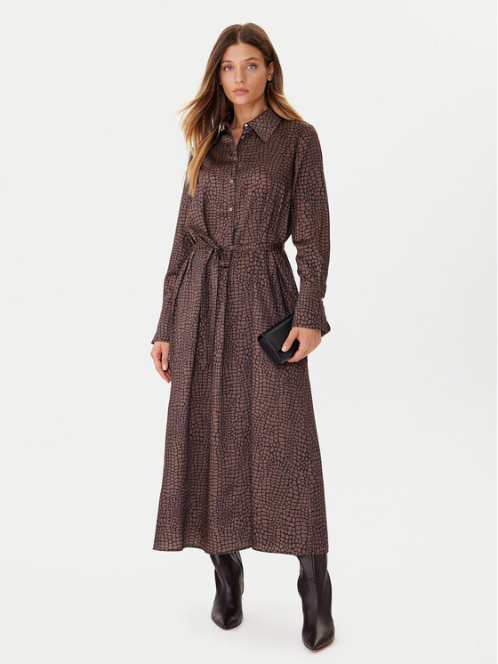 JOOP! Marškinių tipo suknelė · Smėlio · Midi