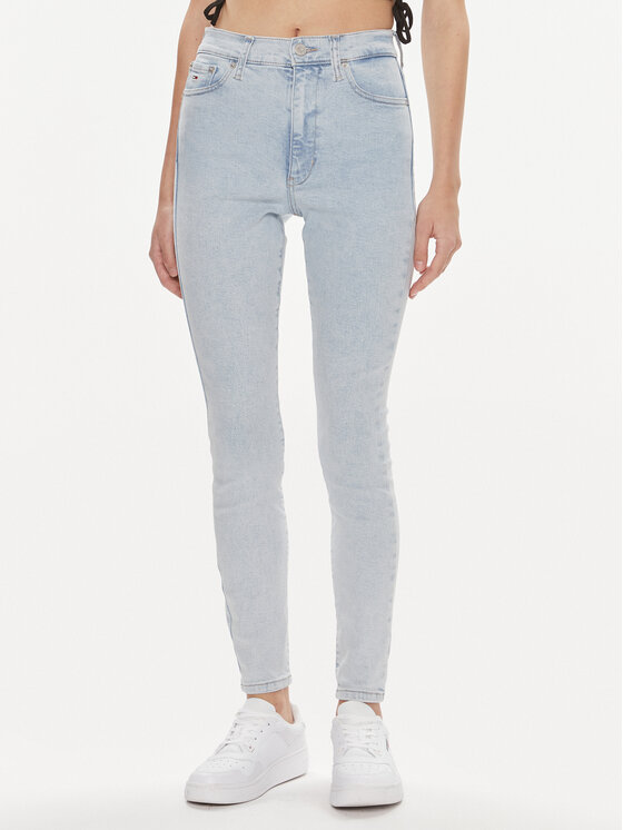 Tommy Jeans Džinsai · Mėlyna · Skinny Fit
