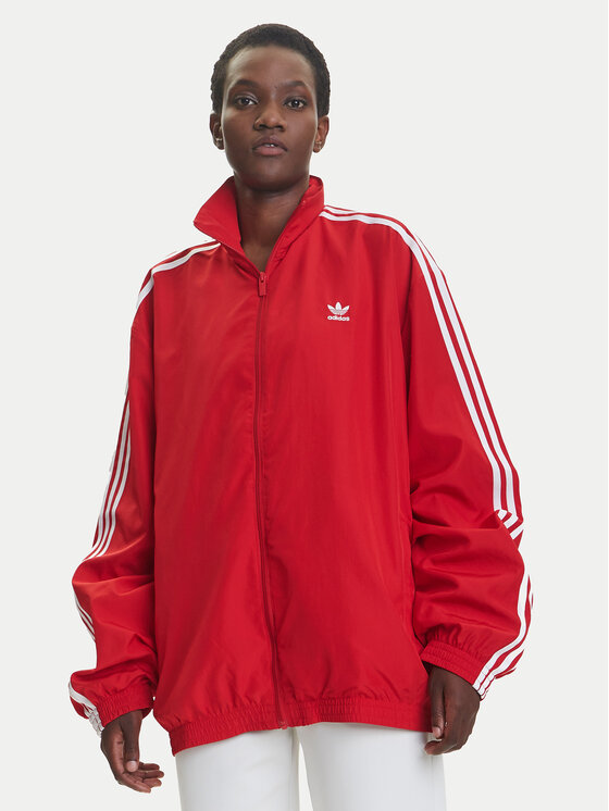 adidas Džemperis · Raudona · Oversize