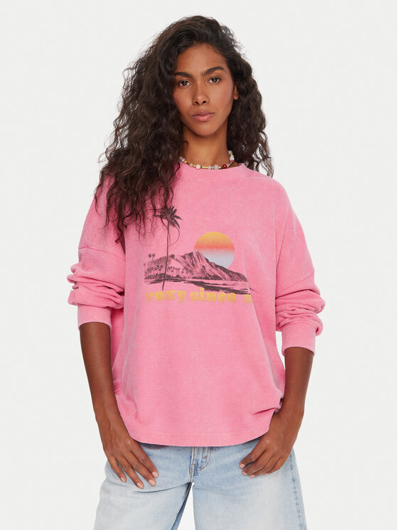 Roxy Džemperis · Rožinė · Relaxed Fit