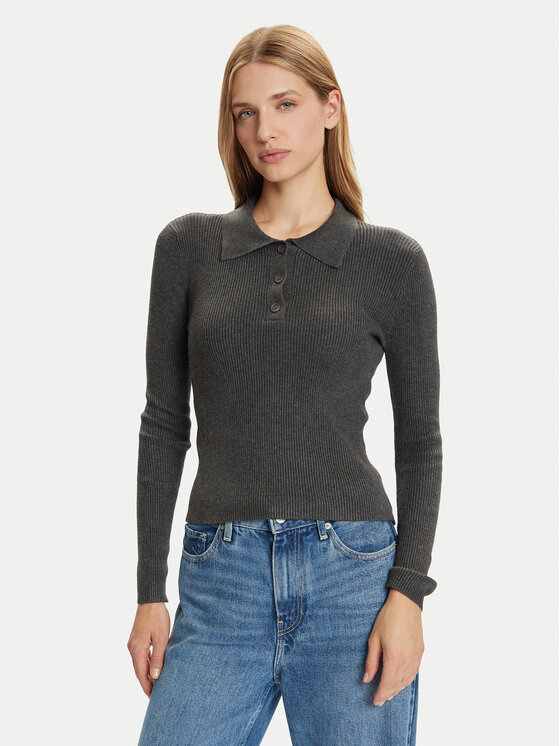 Vero Moda Megztinis · Pilka · Slim Fit