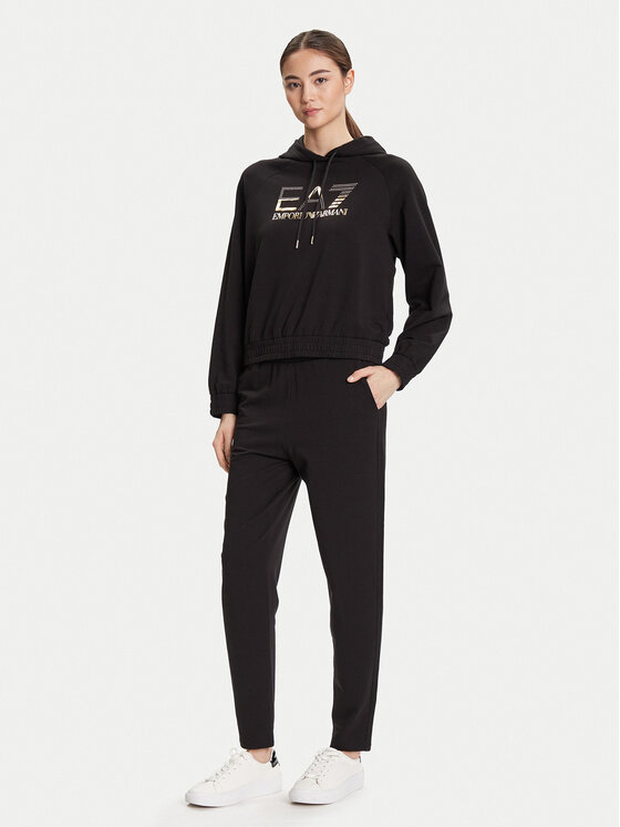 EA7 Emporio Armani Sportinis kostiumas 7W000687 AF12502 UC001 Juoda Regular Fit