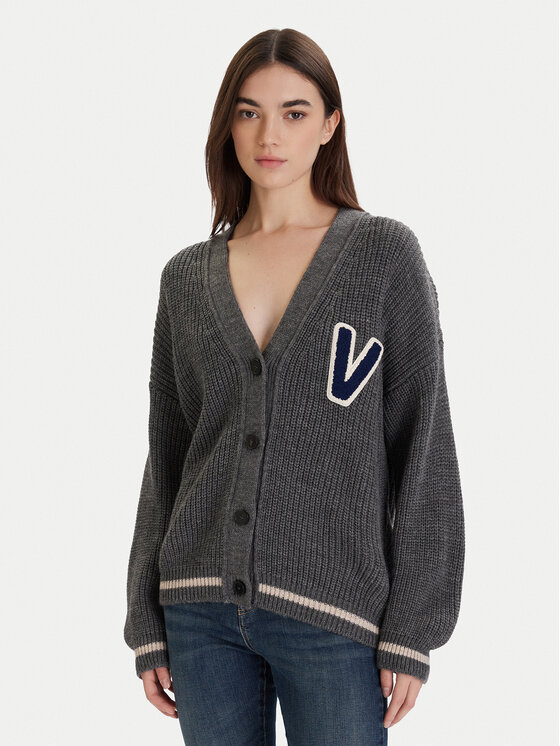 ViCOLO Kardiganas · Pilka · Regular Fit