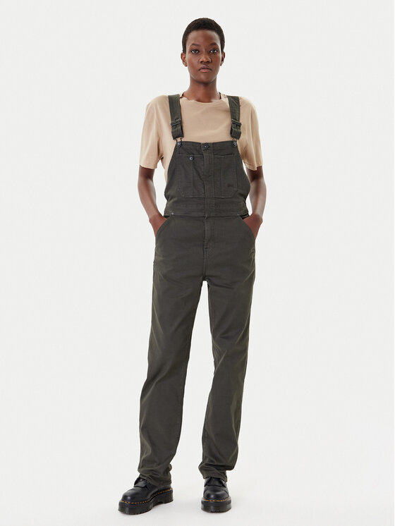 G-Star Raw Kelnės su petnešomis · Pilka · Slim Fit