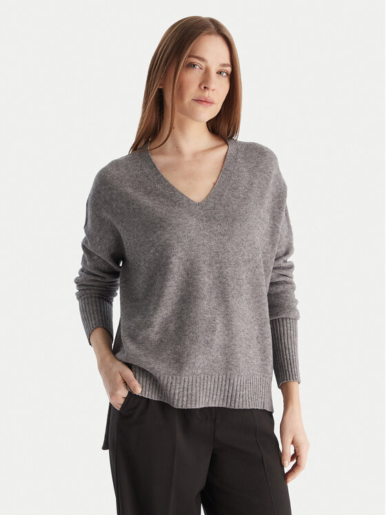 Kontatto Megztinis · Pilka · Relaxed Fit