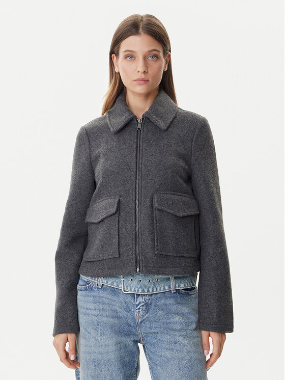 Vero Moda Demisezoninė striukė · Pilka