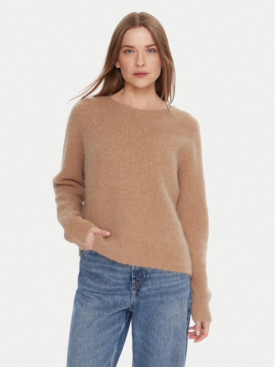 Kontatto Megztinis · Smėlio · Relaxed Fit