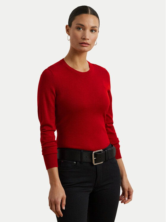 LAUREN RALPH LAUREN Megztinis · Raudona · Slim Fit