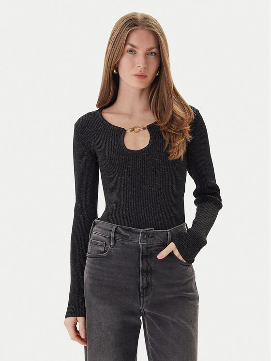 Just Cavalli Megztinis · Juoda · Slim Fit