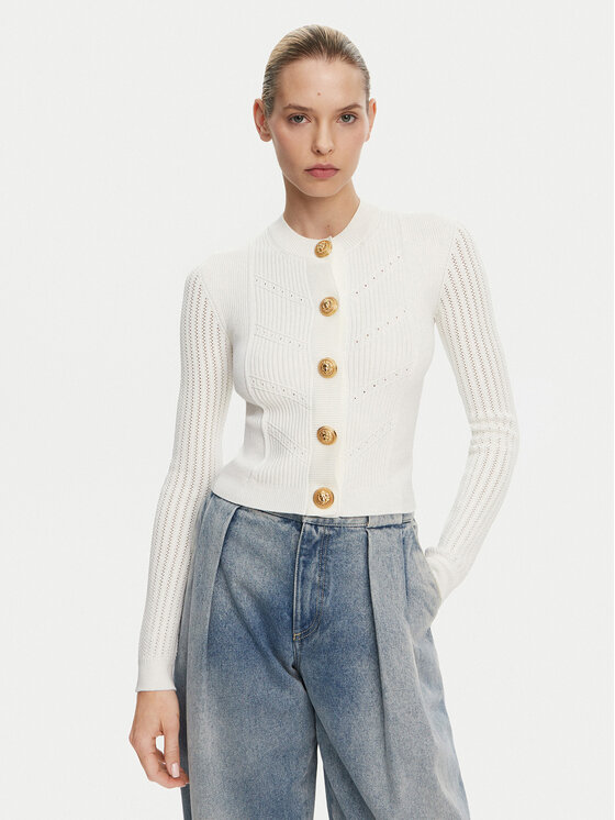 Balmain Kardiganas · Balta · Regular Fit 1