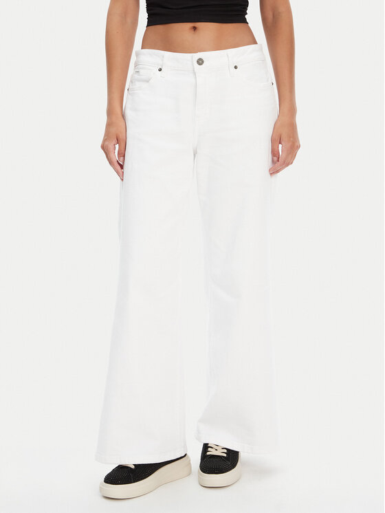 Guess Jeans Džinsai · Balta · Regular Fit