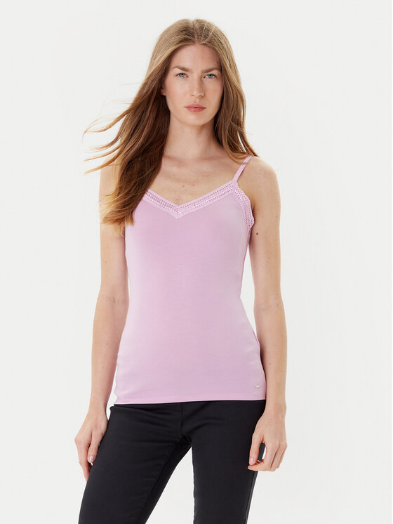 Morgan Marškinėliai · Rožinė