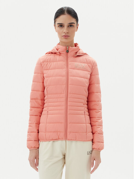 EA7 Emporio Armani Demisezoninė striukė · Oranžinė