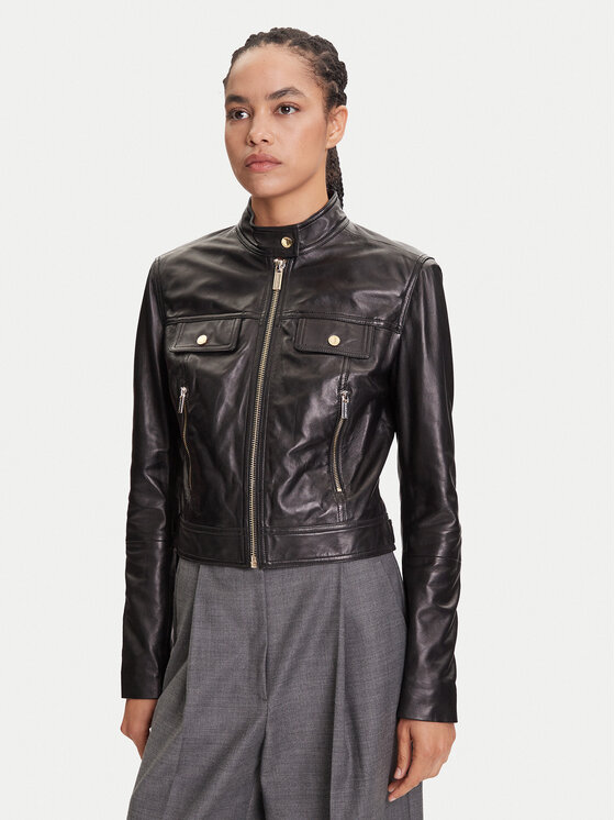 Marciano Guess Odinė striukė · Juoda