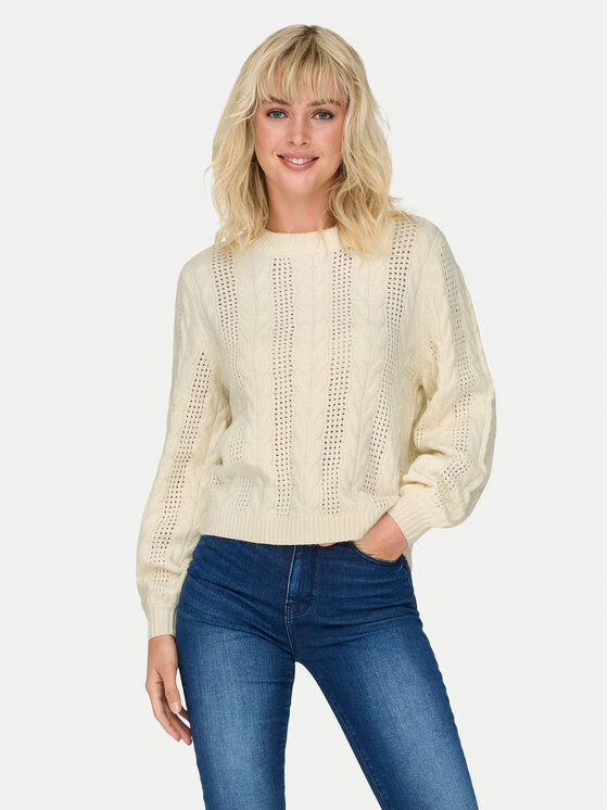 ONLY Megztinis · Smėlio · Regular Fit