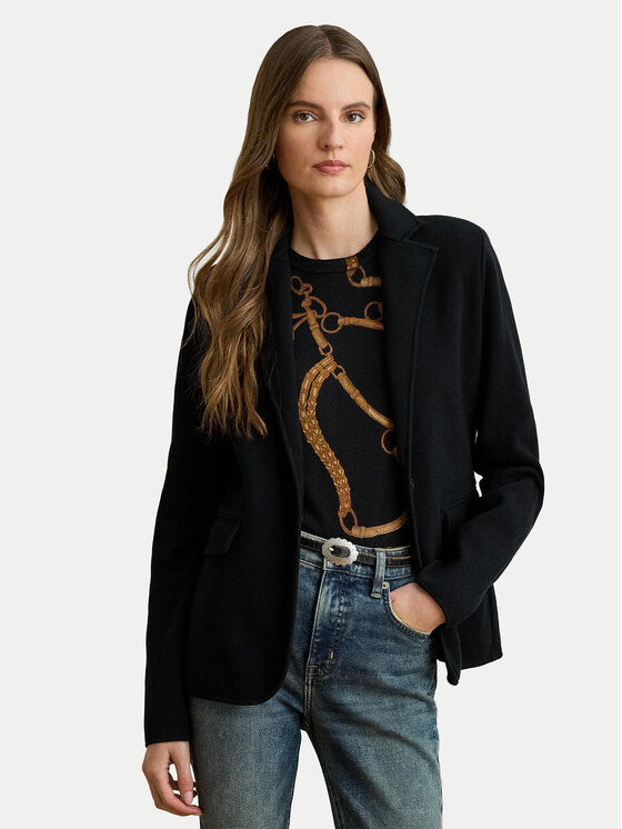 LAUREN RALPH LAUREN Švarkas · Juoda · Regular Fit