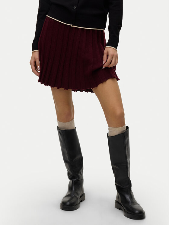 Vero Moda Plisuotas sijonas · Violetinė