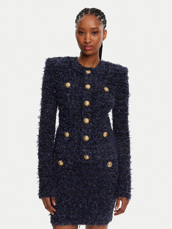 Balmain Kardiganas · Tamsiai mėlyna · Regular Fit 1