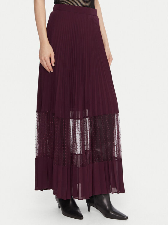TWINSET Maksi sijonas · Violetinė · Maksi