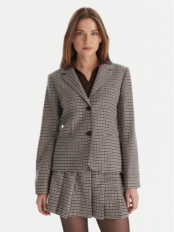 MAX&Co. Švarkas · Ruda · Slim Fit