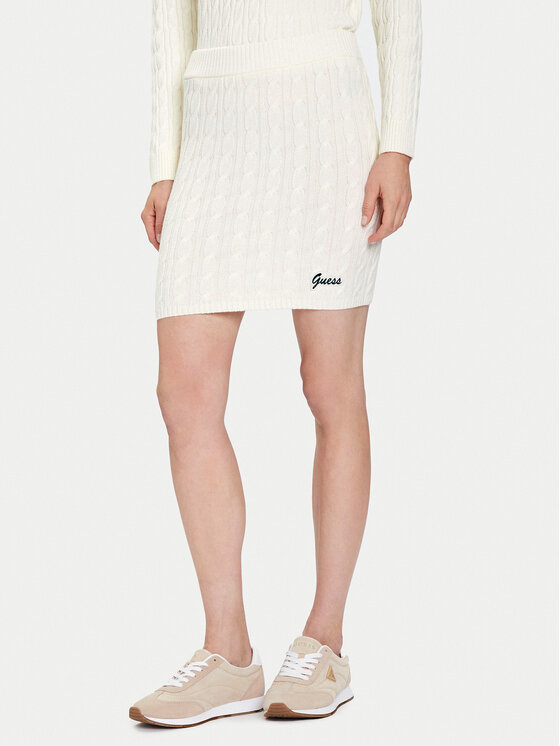 Guess Tiesus sijonas · Smėlio · Mini