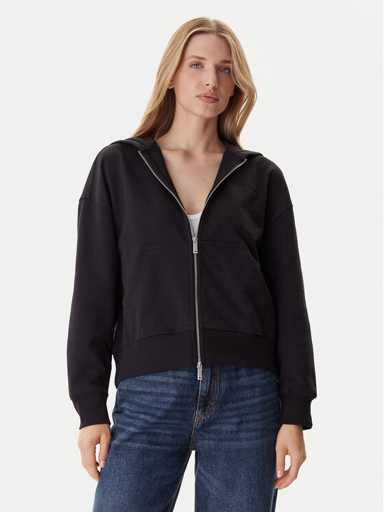 Calvin Klein Džemperis · Juoda · Relaxed Fit