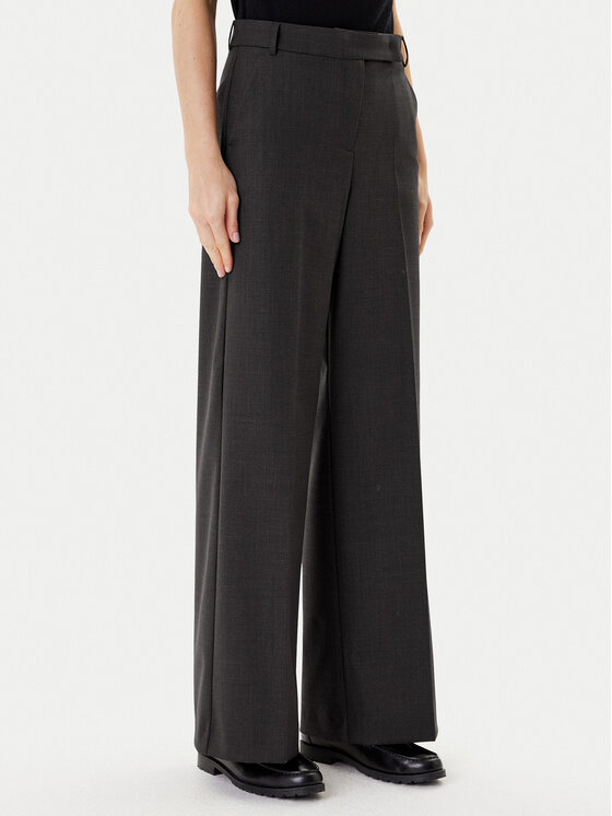 MAX&Co. Palazzo kelnės · Juoda · Regular Fit