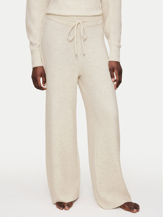 Triumph Medžiaginės kelnės · Écru · Regular Fit