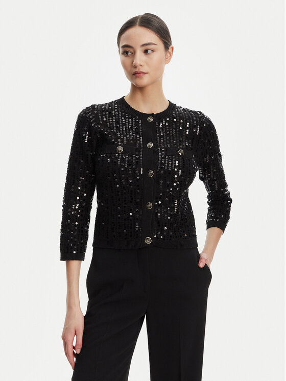 Marella Kardiganas · Juoda · Regular Fit