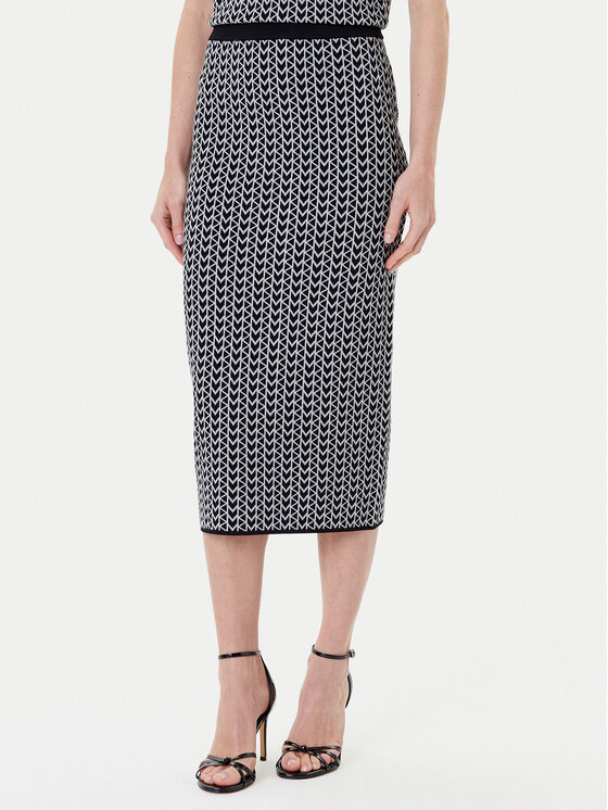 MICHAEL Michael Kors Tiesus sijonas · Pilka · Midi