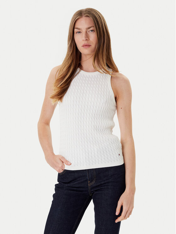 Tommy Hilfiger Marškinėliai · Écru