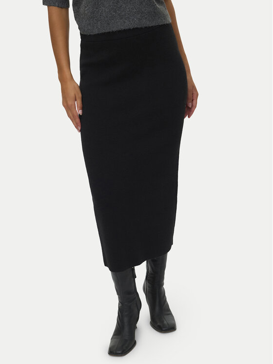 Vero Moda Tiesus sijonas · Juoda