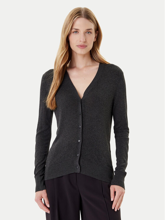 Calvin Klein Kardiganas · Pilka · Regular Fit