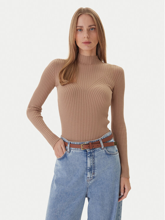 Kontatto Megztinis · Smėlio · Regular Fit