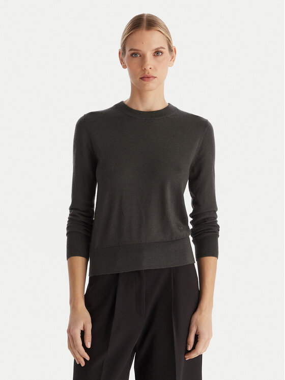 Calvin Klein Megztinis · Pilka · Regular Fit