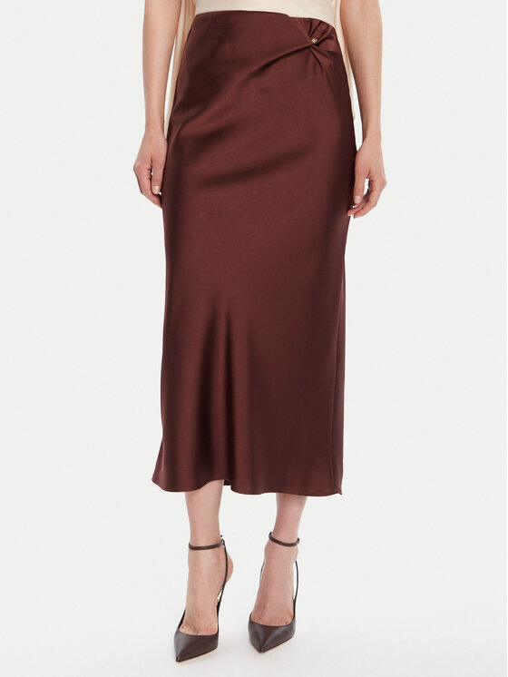 Rinascimento Midi sijonas · Ruda · Midi