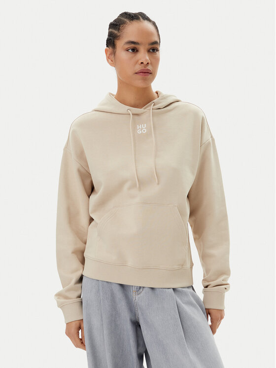 HUGO Džemperis · Smėlio · Regular Fit