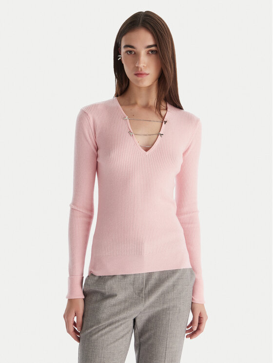 Patrizia Pepe Megztinis · Rožinė · Regular Fit