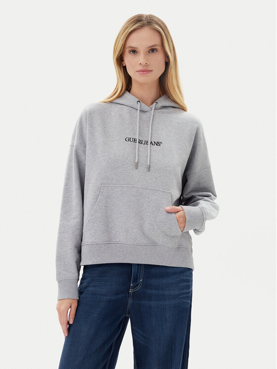 Guess Jeans Džemperis · Pilka · Oversize