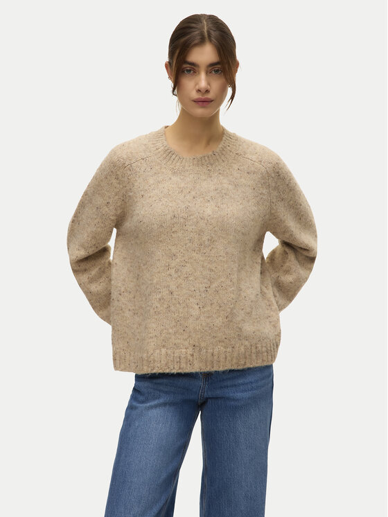 Vero Moda Megztinis · Smėlio · Regular Fit