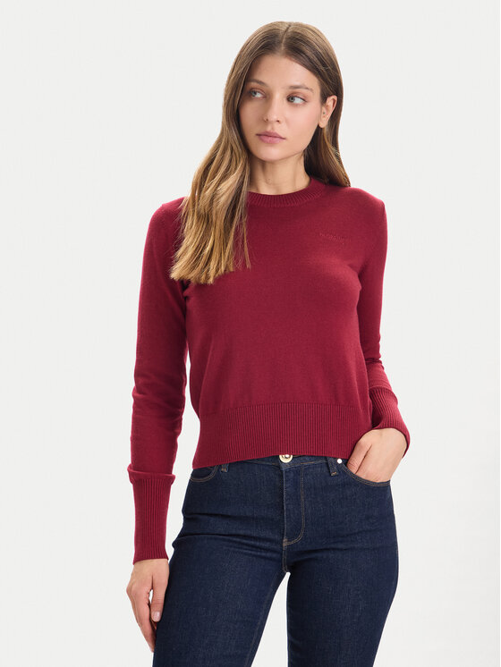 Guess Jeans Megztinis · Raudona · Regular Fit