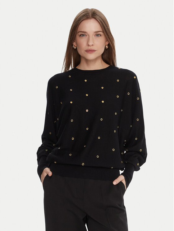 LOLA CASADEMUNT Megztinis · Juoda · Oversize