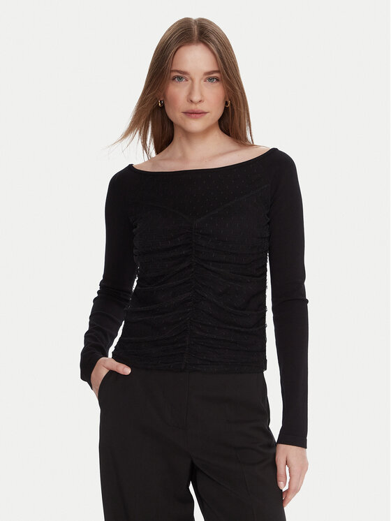 TWINSET Megztinis · Juoda · Slim Fit