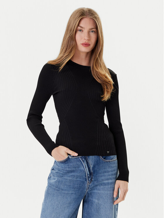 Guess Megztinis · Juoda · Slim Fit