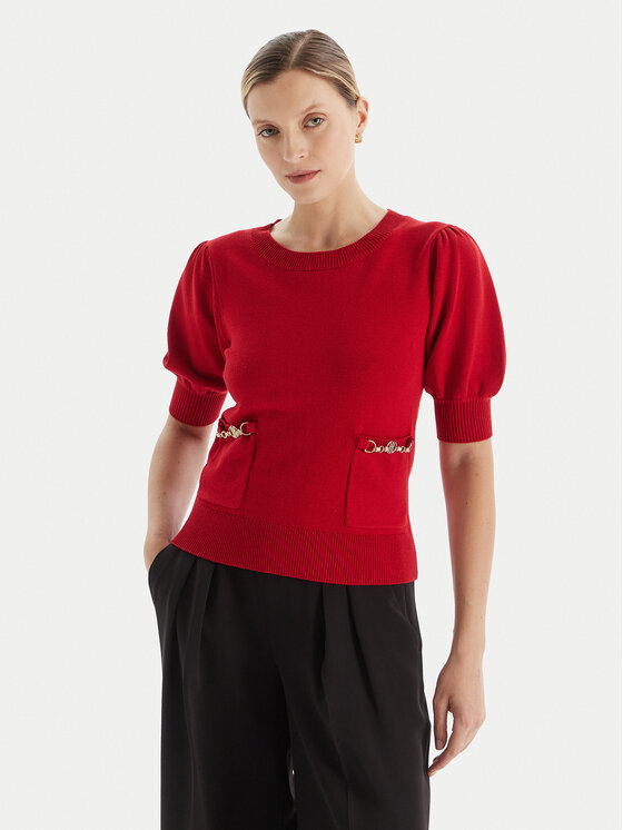 Fracomina Megztinis · Raudona · Slim Fit