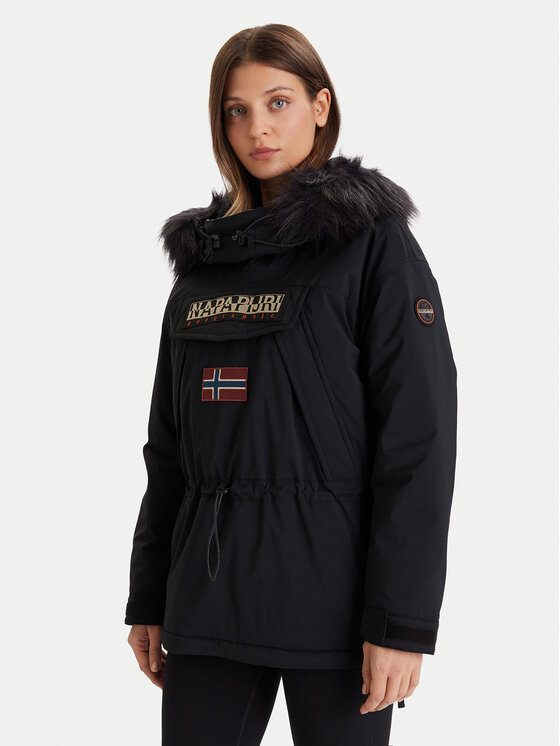 Napapijri Anorak stiliaus striukė · Juoda