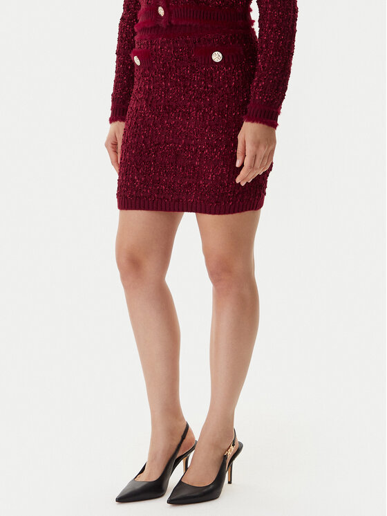 Guess Tiesus sijonas · Raudona · Mini