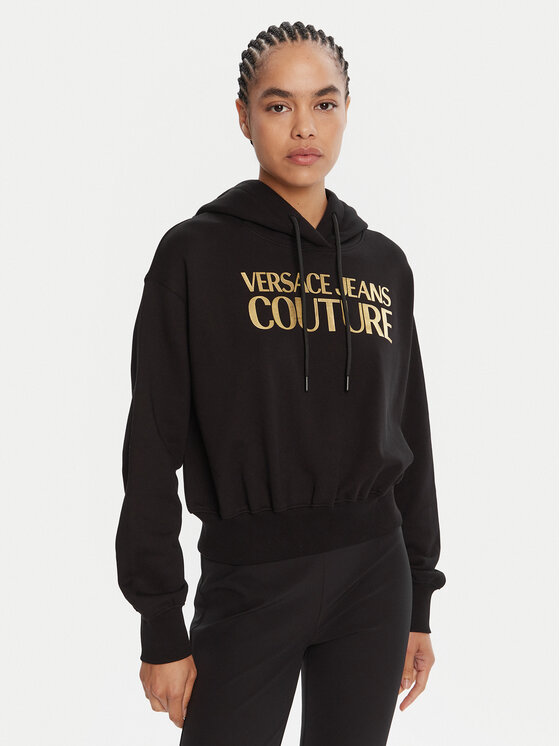 Versace Jeans Couture Džemperis · Juoda · Regular Fit